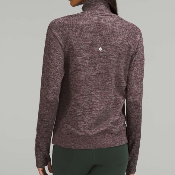Lululemon Engineered warmth 1/2 zip chrome/lunar rock - Picture 2 of 6